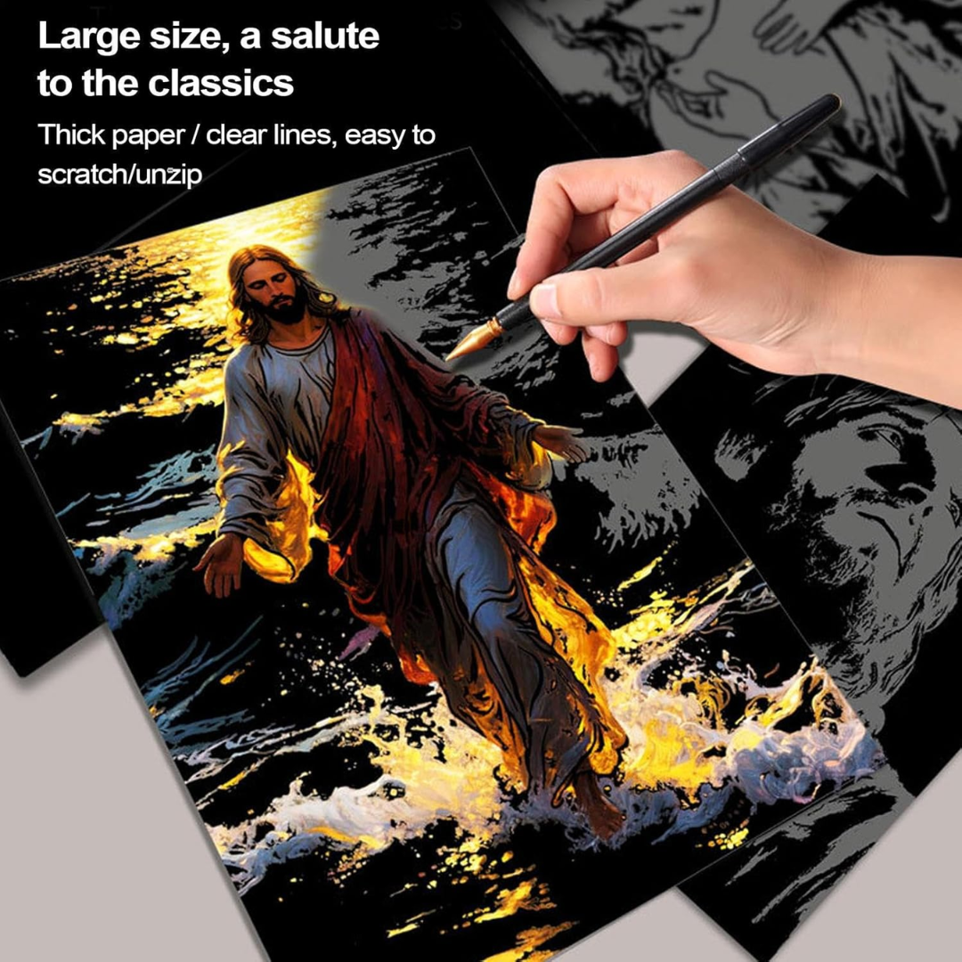 Magic Scratching Art