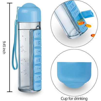 Weekly Pill Organizer Bottle