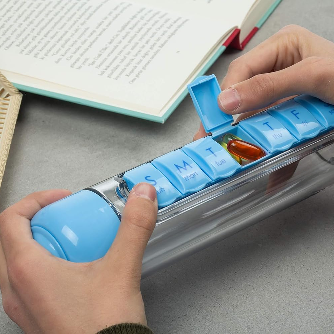 Weekly Pill Organizer Bottle