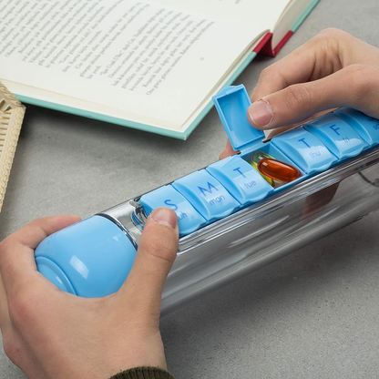 Weekly Pill Organizer Bottle